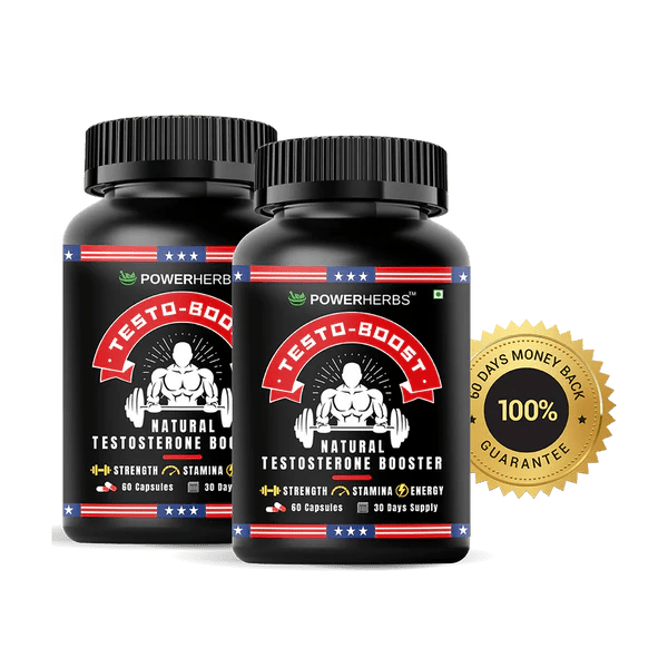 2x TESTO-BOOST : 120 capsules 60 days supply